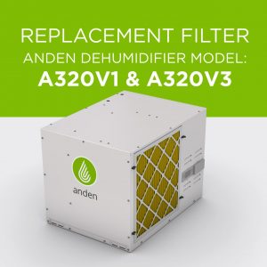 Anden-Replacement Filter-Dehumidifier-A320V1-A320V3-Replacement Part