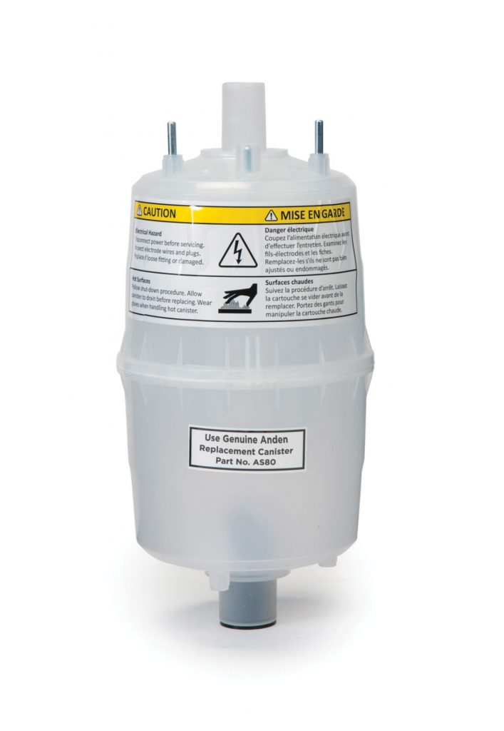 Anden 用于 AS35 蒸汽加湿器的 AS80LC 蒸汽罐