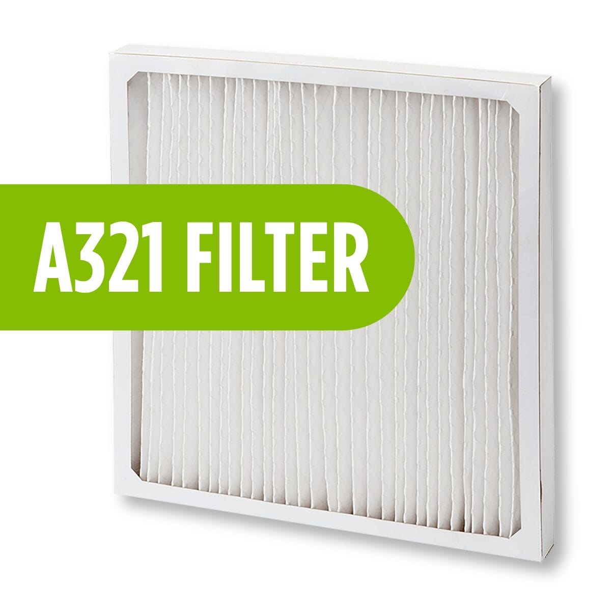white rectangular, pleated air filter, for Anden A321 dehumidifier